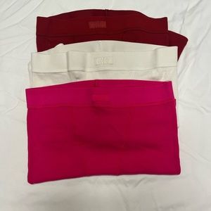 Brand new never worn SKIMS Cotton Ribbed Boxer Shorts